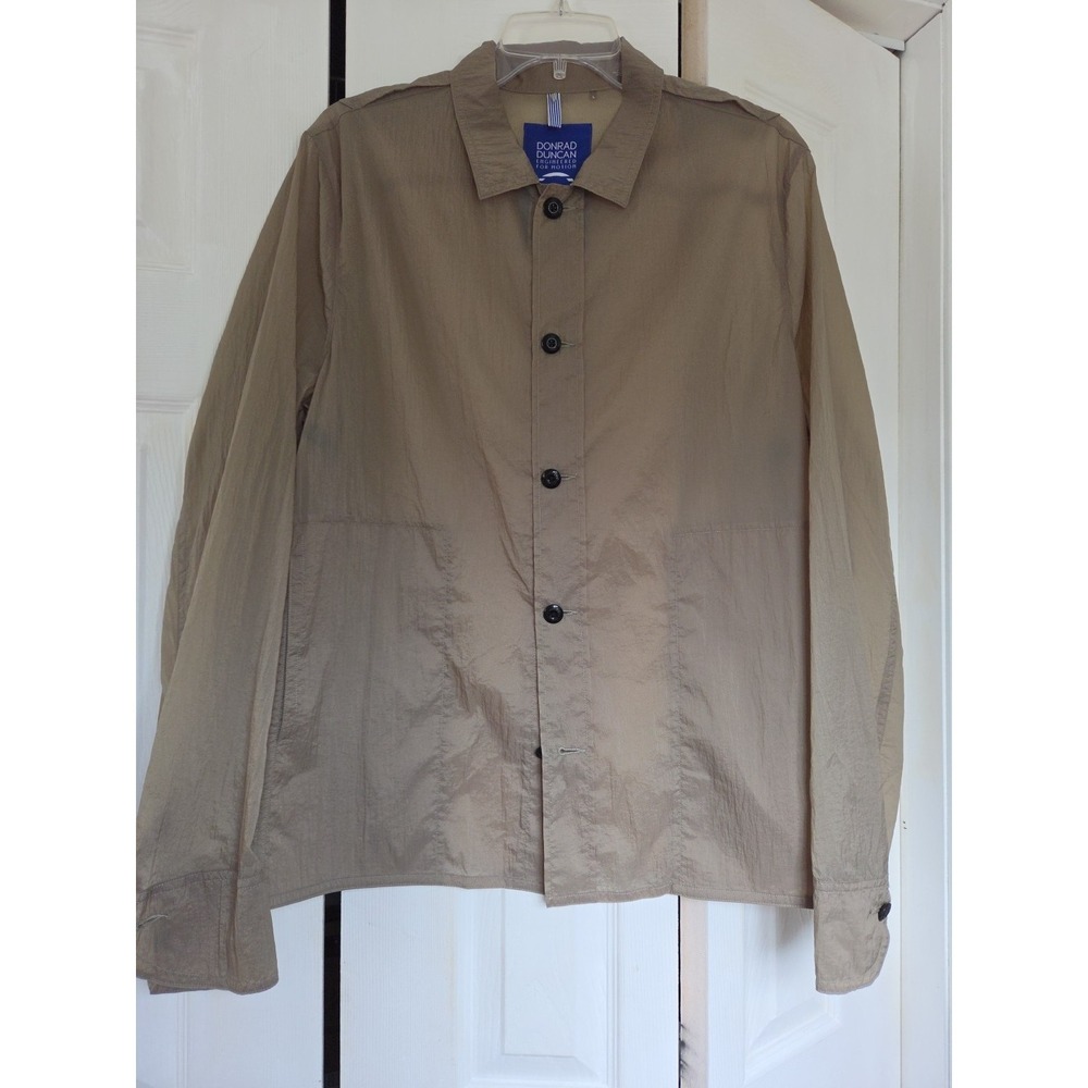 EFM Engineered For Motion Donrad Duncan Jacket Men Button Lightweight Shirt